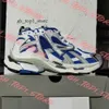 Baleciaga Luksusowa marka Track Baleciaga Buts Runners 7.0 MĘŻCZYZNA Designer Buty Women Baleciaga Buty Kobiety Graffiti Białe Blue Orange Black 135