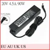 Adaptateur AC 90W ADP-90DD B PA-1900-56LC pour Lenovo 20V 4.5A LDEAPAD Y485 V580 Z570 Z585 B480 B485 N581 N585 N586 Y460