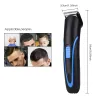 Aparadores portáteis de cabelo recarregável Clipper elétrico sem fio Mini cabelos Pro Máquina de corte de cabelo para homens barbeiro barbeiro