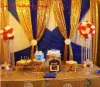 RoyalTime Glitter Gold-pailletten achtergrond gordijnen voor bruiloft verjaardag kerstbaby shower party diy achtergrond gordijnen-2x8.5ft