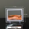 3D Deep Sea Rotating Hourglas Moving Sand Art Bild Sandscape Quicksand Målning Kontor Heminredning Dekorationer gåva
