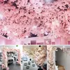 人工桜の木のクリスマストランクと桜、乾いた枝、ラタンセット、DIYウェディング、ホームウォールデコレーション