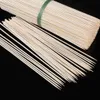 100Pcs/Set Bamboo Wooden BBQ Skewers Food Bamboo Meat Tool Barbecue Party Natural Disposable Long Sticks Catering Grill Camping