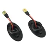 2x LED Marker latérale de virage du signal indicatif indicateur d'indicateur de répéteur d'eau Dynamic Blinker pour BMW Mini Cooper R50 R52 R53 2002-2008