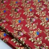 CF1061 Red Satin Jacquard Fabrics لتنورة بدلة المرأة ولباس الساتان ، ونسيج الملابس الراقية ، ومواد الخياطة