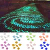Briller dans les pierres foncées étoiles de mer conque coque en forme de jardin en forme de jardin aquarium aquarium piscine paysage pierre lumineuse pierre