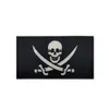 Pirate Jack Rackham Flag IR Patch Pirat Schädel Flaggen Taktischer Patch Pride Flagge für Kleidung Hut Patch