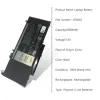 Baterie G5M10 Zastąpienie baterii litowo -baterii baterie laptopa 0WYJC2 8V5GX R9XM9 WYJC2 14,8V 92WH dla Dell Latitude 3160 3350 E5450