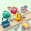 Montessori Образовательное обучение игрушек Learning Locks Keys Car Numbers Соответствует подсчету Sensory Toys Education Game для детей на пекл.