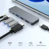 Hubs USB 3.0 Hub Multi USB vers USB3.0 HDMICOPATIBLE DRIDE DRIDE ADAPTER SALLE DISC HARD pour Microsoft Surface Pro X / 9/8
