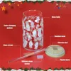 Vinglasögon Färg Byte av glasskoppar med bambu lockar julklapp kok e kan formas perfekt för fest