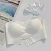 Bras onzichtbare strapless bh voor vrouwen draadloos push-up niet-slip bruiloft brassiere grote borsten ondergoed ondergoed sexy lingerie s-xl plus maat 240410