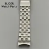 Watch Bands Bligerstaintainless Steel Strap Mechanical Sub Yacht Series Watch Bracelet Sport Metal Watchband Chain Accessoriesl2404