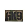 Segno di chiamata Chiamata patch a infrarossi Muiticam cp gk1 gk2 gk3 a gk10 badge tattico riflettente A4-1 6b9 Ir Applique Armband