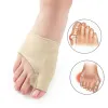 2pcs = 1pair Toe Corrector Orthotics pieds Foot Care Bos Bone Adjust Correction Soft Pedicure chaussettes Bunion lisseur