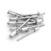 10-50PCS Pop Niny aluminium M2,4 M3.2 M4 M4 M5 M6 M6 Dome Głowa Nirki ślepe