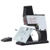 Stapler Electric Text Binding Machine Middle Seam Stapler Heavy Duty Fully Automatic Flat Stitch Saddle Stitcher ST105