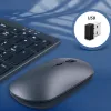 Combos 99 Keys Ergonomic Wireless Keyboard BluetoothCompatible Wireless Keyboard Mouse Combo Full Size with Number Pad for Home Ofiice