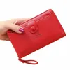 財布女性2022 Lady LG Wallets Clutch Bag Mey Purches Small Fold Leather Leather Feale Coin Purse Card Holder Carteira Feminina O53Z＃