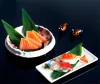 Sushi japonais Bamboo Green Leaf tapis de riz pagaies de riz cuisine accessoires de bricolage