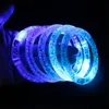 Nouveau design prix de gros bracelet LED brillant pour les concerts de fête