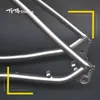 LIVRAISON GRATUITE !!!Tito New Titanium Mtb Bike Frame D Geometric Shape Top Tube 44 Head Tube 142-12 Barrel Arbre Bicycle