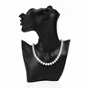 Harts Half Face Women Mannequin Head Display för smyckenillbehör