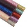 22*30cm Colorful Glitter Fabric A4 Faux Leather Sheets Handmade Bags Shoe Materials DIY Hairbow Accessories Synthetic Leather