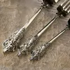 Set di stoviglie in argento da 1 pcs set da tavolo da coltello da gusto di bistecca tavoli da tavolo in stile occidentale strumenti da cucina da cucina set per la cena di Natale multili