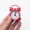 Mini Metal Alarm Clock Antique Alarm Clock Portable Desk Table Decor for Home Office Cute Kids Gift