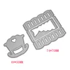 2024 NYA 3D Baby Cot Metal Cutting Dies Stencil Diy Scrapbooking Album Stamp Paper Card Embansing Craft Decor