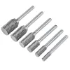 Axtyp Huvud Tungsten Carbide Alloy Rotary File Drill Milling Carving Bit Point Burr Die Grinder Abrasive Tools