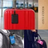 Sublimation Luggage Tags PU Leather Name Suitcase Tag Blanks DIY Heat Transfer Tags Business ID Card Holder For DIY Travel Suitcase Sports Bags Holder