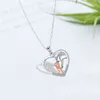 Unique Chinese Style Girls Horses Pendant Necklace for Children