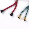 4 pezzi fori a imbuto in lega colorato corda corda estremità del coperchio a levette per branchi per abbigliamento Accessori fai -da -te shoelace shoelace