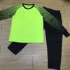 Ensemble d'uniformes de gardien de football des maillots de football, vêtements pour enfants à manches longues pour adultes