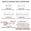 Coperture per sedie Summer Cover Cover Cover Sletching Couch Prontoni a quadri Slipcover con gonna Protettore mobile traspirante per soggiorno