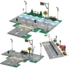 MOC Blocks Stadtfreunde Bausteine Street View Konstruktorsteine DIY Montessori kompatible Bloques Spielzeug für Jungen Mädchen Geschenk