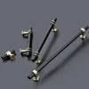 KK&FING Modern Minimalist Long Strip Cabinet Door Handles Drawer Knobs American Black Wardrobe Long Handles Furniture Hardware