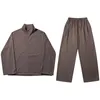 Parcours masculins Umi Mao Top Dark Top Jacket Unisexe Pantalon d'automne de printemps Daily Casual Two Piece Pantal