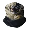 Cycling Caps Head And Face Coverings For Men Woman Funny 3D Animals Covering Scarf Accessory Animal Cover Headgear
