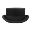 Hommes top hat laine bowler chapeau derby chapeau automne hiver vintage britannique capeur jazz chapeau présidentiel 11 cm haut chapeau magicien 240322
