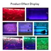 Aquário LED Light Air Bubble Aquarium Lâmpada subaquática submersível Tanque de peixes Alteração da cor da luz Fazendo acessórios de oxigênio