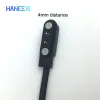 Câble de données du chargeur d'aimant de haute qualité pour T03 L15 L16 W26 Smart Watch Smartband 2pin 4 mm Black 80cm Chargers d'alimentation