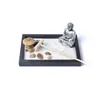 Home Zen Garden Kit bellissimo set regalo premium mini giardino rock giapponese.Casa, scrivania da ufficio a sabbia giardino decorazione desktop