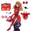 Rolecos anime cosplay kostüm asuka cosplay kostüm seksi tulum kadın kırmızı bodysuit cadılar bayramı başlıkları