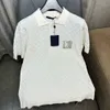 Herren Plus T -Shirts Polos runder Nacken bestickt und bedruckt Polar Style Summer Wear mit Street Pure Cotton 638est