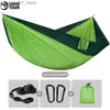 Hammocks 320 * 200cm grande giro portátil de rede com 2 a 2 a 3 pessoas de nylon guarda-chuva de camping para mochila viagens de praia