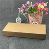 12Pcs/Lot Brown Kraft Gift Boxes Blank Storage Box Packaging Paper Boxes For Gifts/Candy/Book/Handicrafts Long Large Size