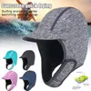 Giramento ajustável Scuba Dive Surf Surf Surfing Kayak Rafting Canoe Snorkel Swimming Cap Hat para Water Aeróbico School Gym School